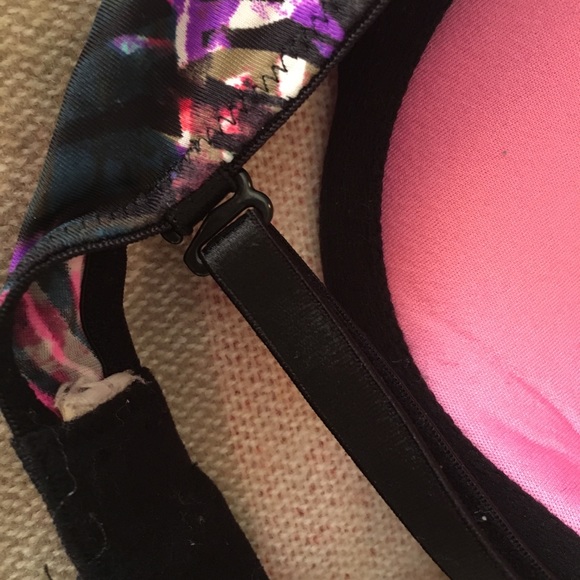 VS Pink Palm Leaf T Shirt Bra - Picture 4 of 4